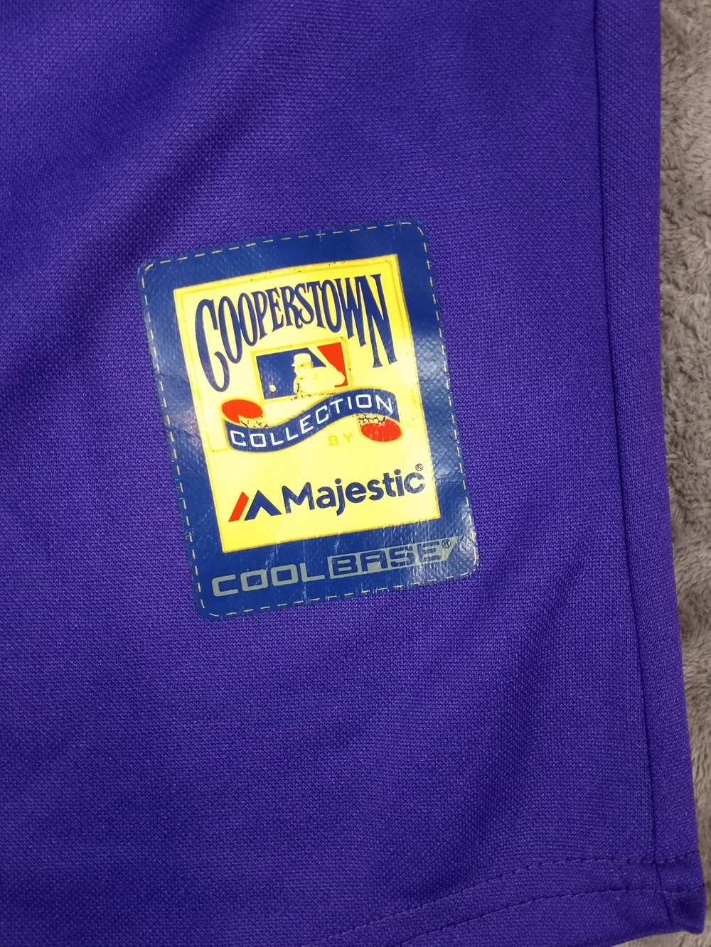 Majestic Arizona Diamondbacks Men's Vintage 2001 Words Series Baseball Jersey - Picture 2 of 12